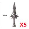 MOC Medieval Military Anime Figures Weapons Building Blocks Toys Soldiers Shield Sword Bow Trident Ax Gun Hammer DIY Gifts K027