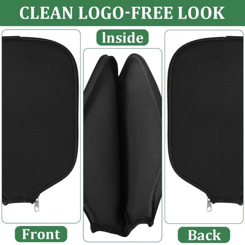Waterproof Pickleball Paddle Cover Universal Lightweight Neoprene Paddle Case Dust And Scratch Protection For Standard Paddles