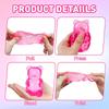 Creative Flow Pattern Egg Cute Bear Maltose Pinch Fun Easter Adult Stress Relief Toy Home Decoration Pinch Stress Relief Ball