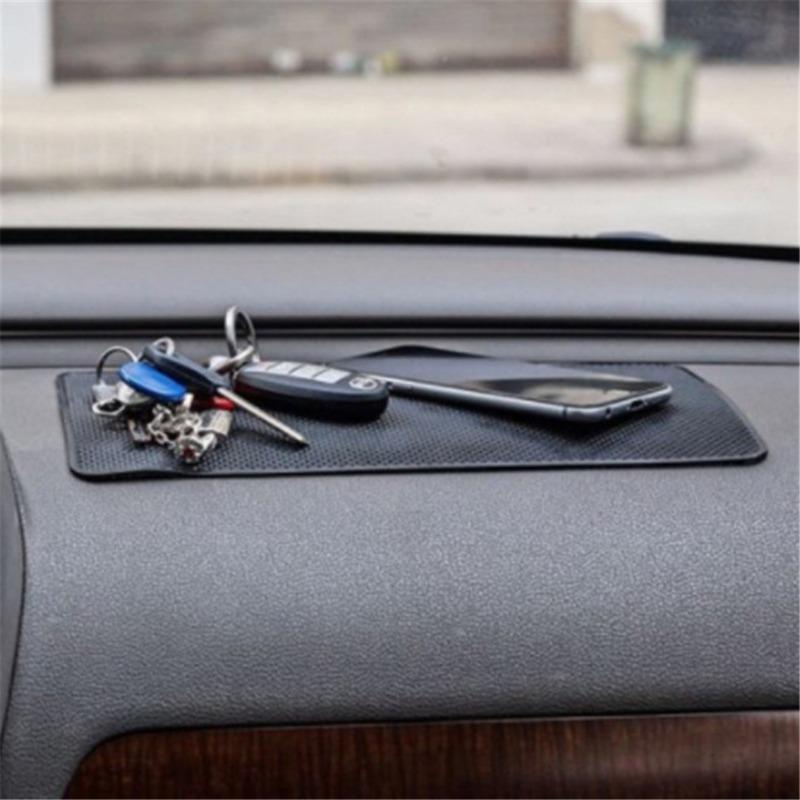 Autoteppich Auto Anti-Rutsch-Matte Auto Silikon Innenraum Armaturenbrett Handy PVC Anti-Rutsch-Aufbewahrungsmatten Auto Festes Handy Anti-Rutsch-Pad
