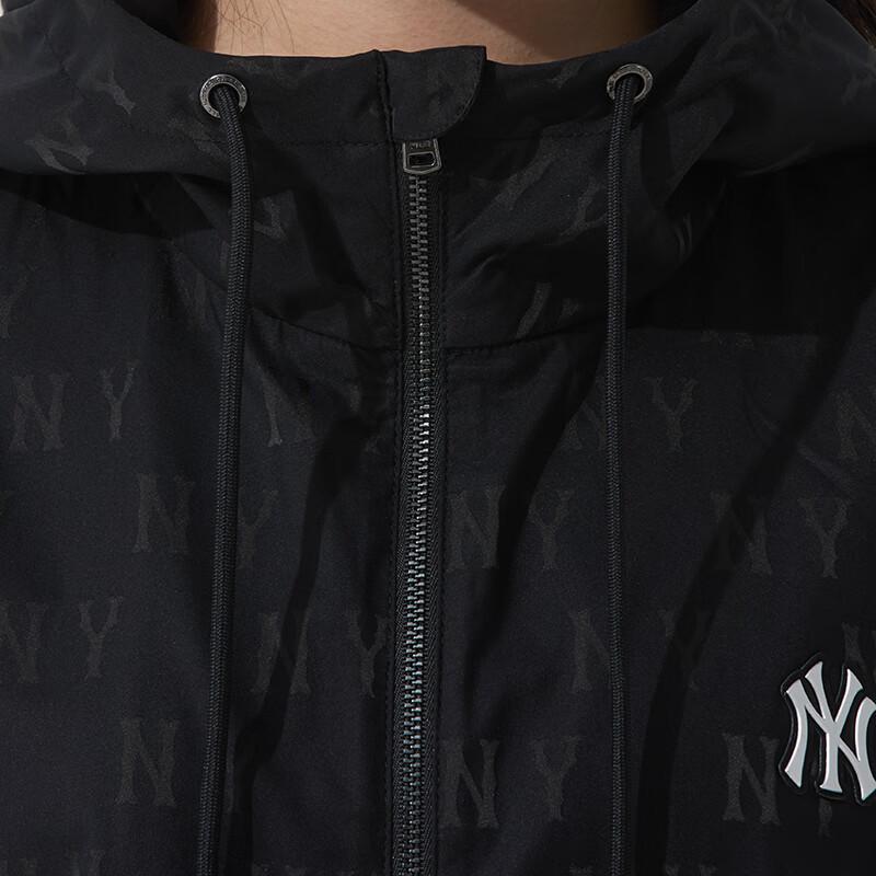 MLB Unisex Woven Hooded Jacket 3AWJM0453-50BKS