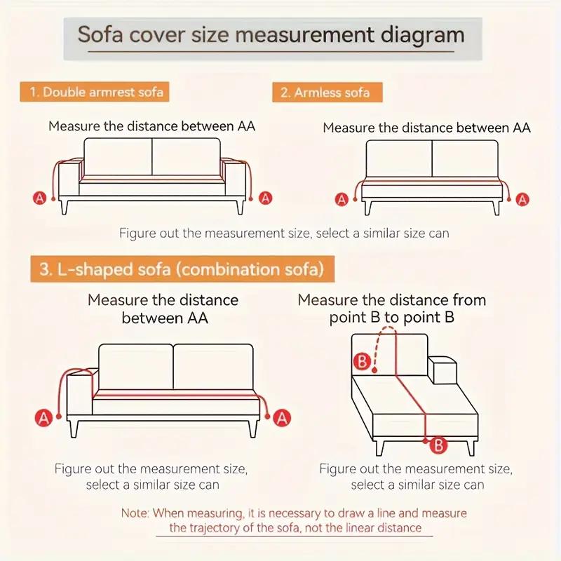 New Bohemian Style Sofa Protector, Suitable for Pets,Velvet Sofa Cover,Applicable To Armchairs, Double Sofas, Three-seaters,Combination Sofa