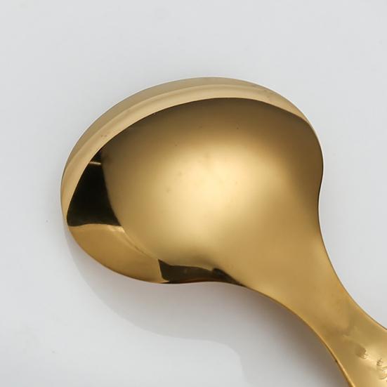 Stainless Steel Mini Spoon Short Handled Spoon Ice Cream Spoon Milk Powder Spoon for Kitchen Restaurant
