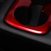 Decoration Water Cup Frame For KIA Sportage NQ5   Red Armrest Box Frame Cars Accessories Styling Stickers Interior