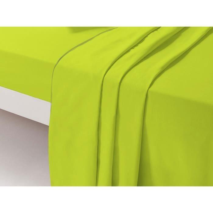 Flachlaken - DP135 - Grün - 240 cm x 300 cm - 100 % Baumwolle - Maschinenwaschbar bei 60°