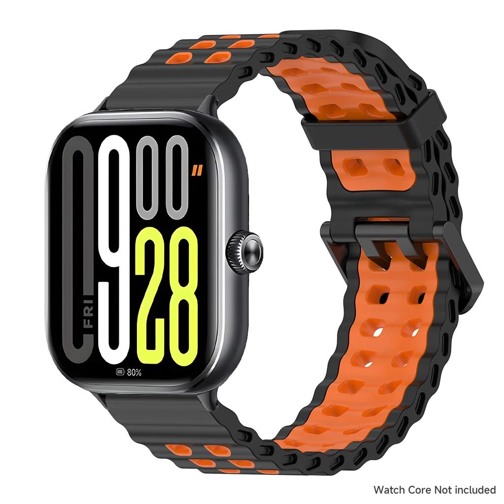 For Redmi Watch 6 5 4 Strap Silicone Wristband For Xiaomi Mi Band 8/9 Pro Band Correa Sport Bracelet Replacement Accessorie