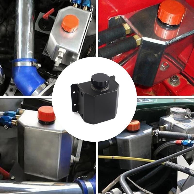 Reservoir Recovery Water Tank Bottle Coolant Overflow Tank Fully Enclosed Long-Lasting Coolant Tank Efficient Engine Cooling For