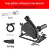Electric Saw Slotting Base & Dust Cover for Angle Grinder Modification
