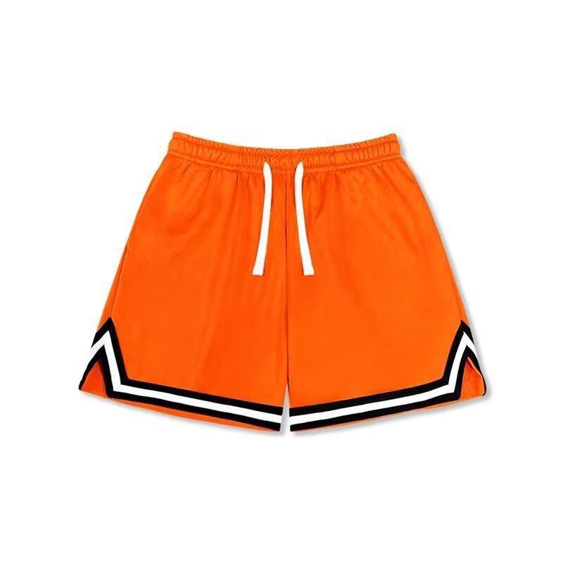 Men's Trendy Quick-Dry Ice Silk Basketball Shorts - Lightweight, Loose, Casual Summer Sportswear