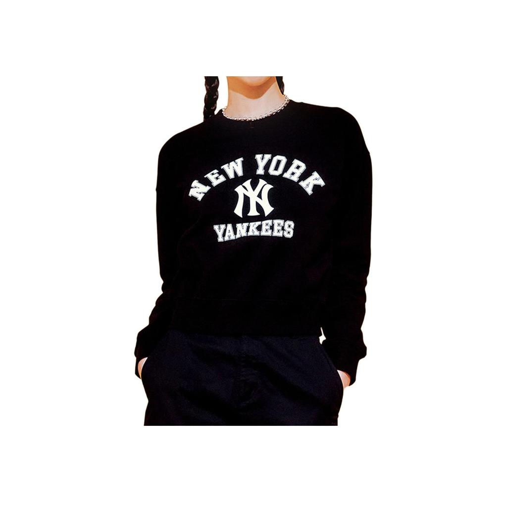 New MLB New York Yankees Sweatshirt Women's Black 3FMTV0231-50BKS