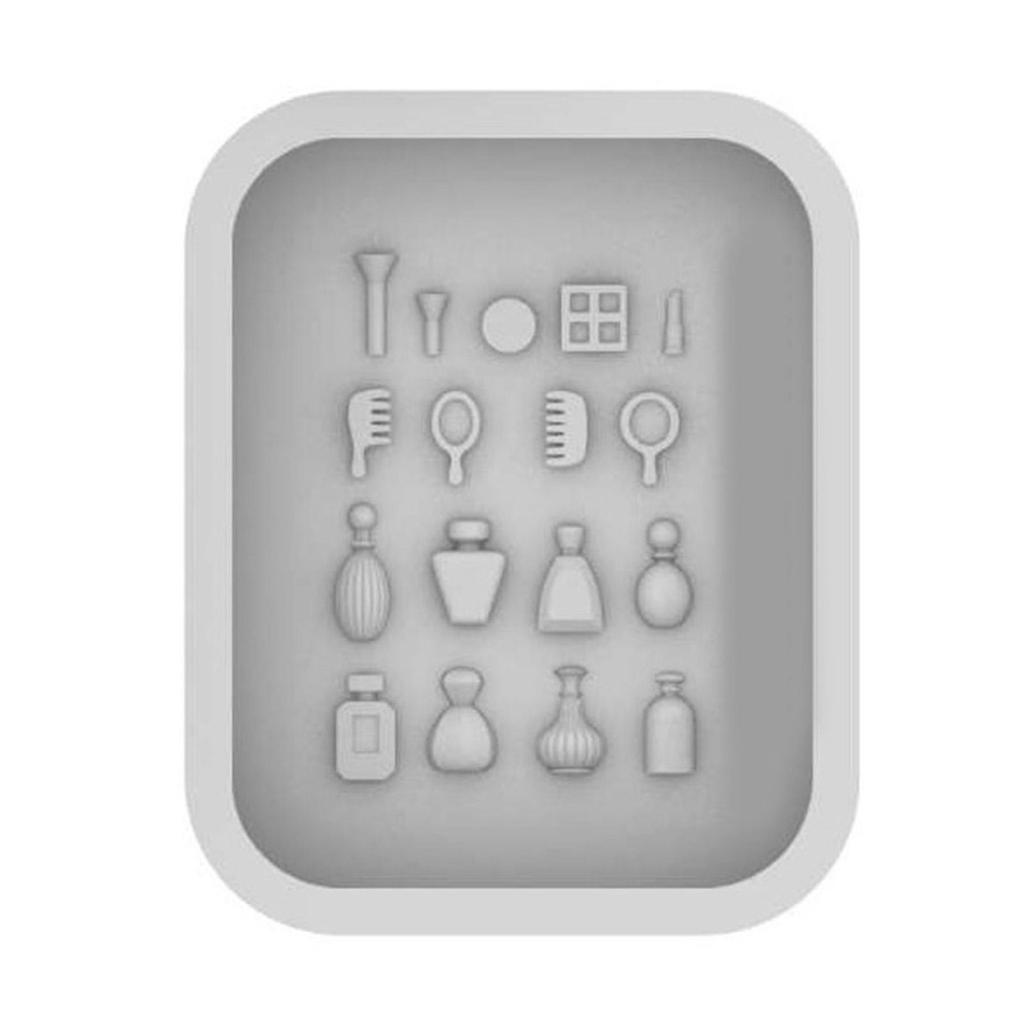 Flexible Silicone Molds Dressing Table Accessories Epoxy Resin Ornament Pendant Mould Practical Jewelry Making Tool