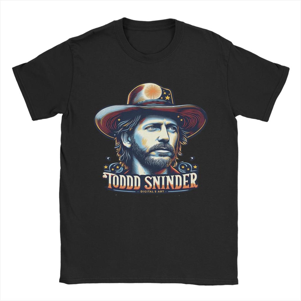 Todd Snider Rip Men's T Shirt  Novelty Tee Shirt Short Sleeve Round Neck T-Shirt 100% Cotton Big Size Tops