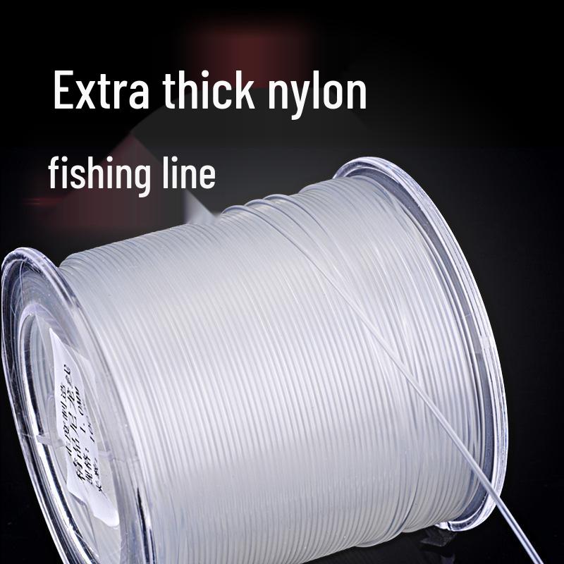 Feidu Fishing Tackle: 100m No-Stretch Extra Thick Fishing Line (0.5-1.0MM) for Giant Fish