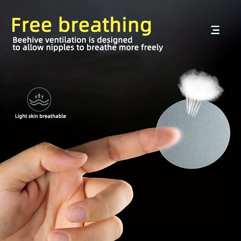 20 pair Men's Silicone Nipple Covers: Comfort-Fit, Invisible Sports Shields, Anti-Chafing, Secure & Disposable