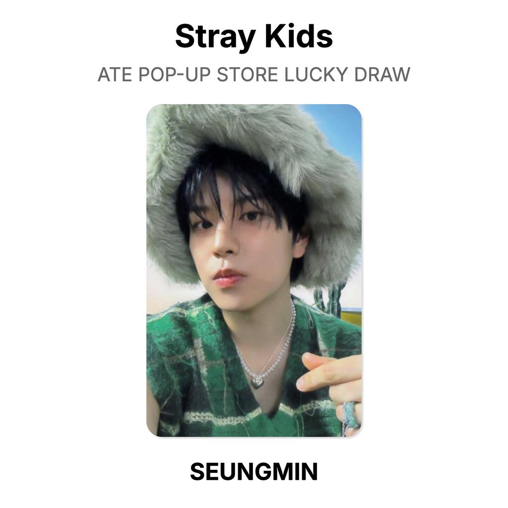 Stray Kids ATE POP-UP STORE LUCKY DRAW Official Photocard