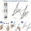 Portable Notebook Cooling Stand Notebook Computer Riser Holder Adjustable Laptop Stand For Macbook Air Office Desk Accessories