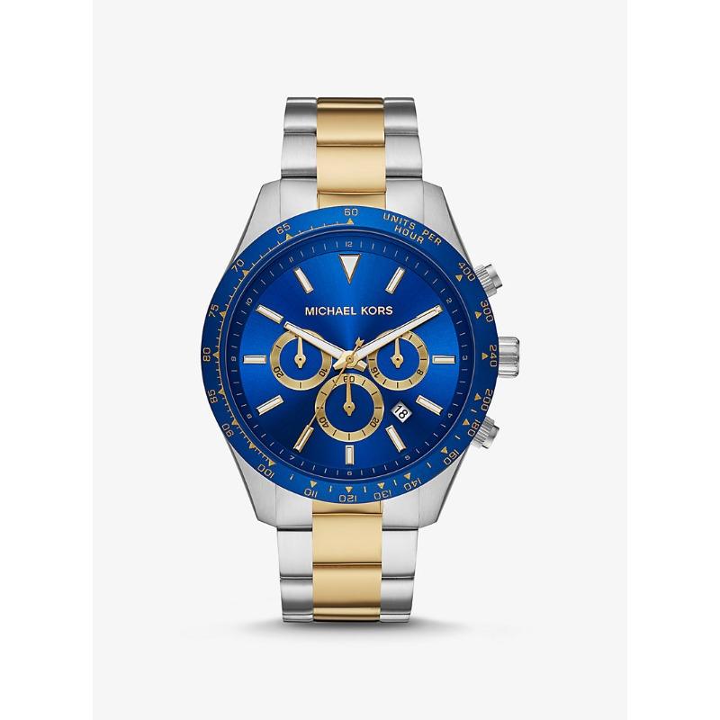 

Крупные двухцветные часы Michael Kors Layton MK8825 синий