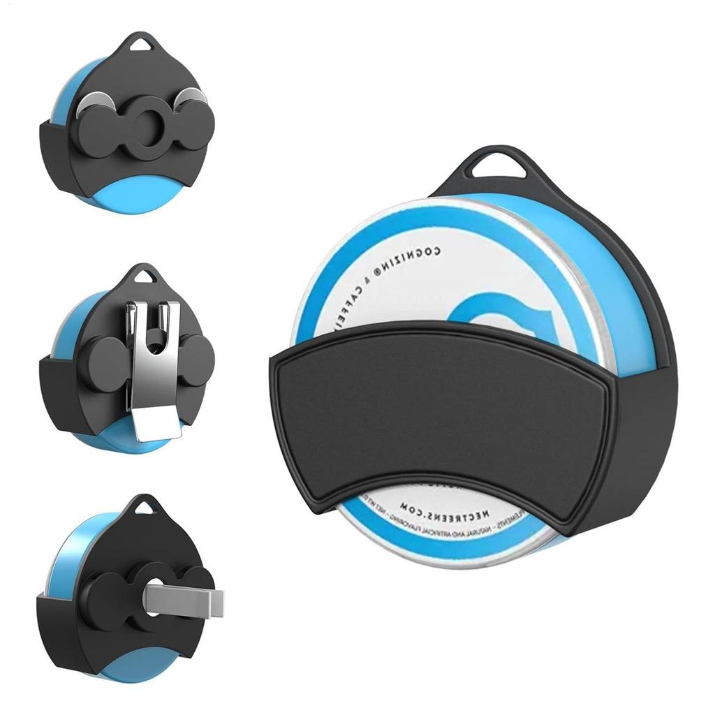 Car Visor Organizer Silicone Clip Magnetic Mount Truck Visor Organizer For Vent Backpack Chew Can Pouch Women Men Vehicles