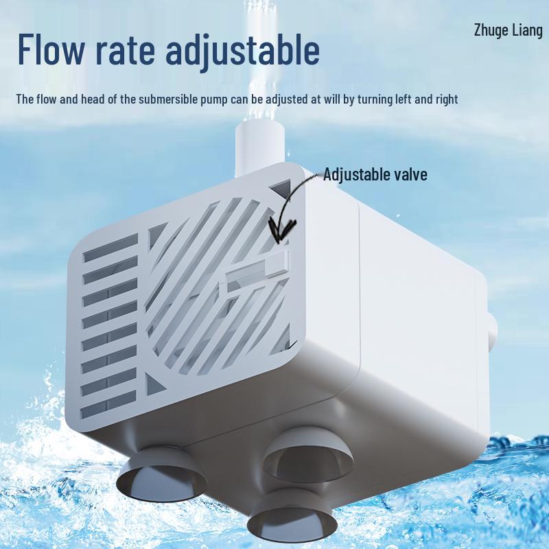 Ultra-Leise Smarte Pumpe: Automatischer Start/Stopp, Trockenlaufschutz, Automatische Abschaltung bei Wassermangel, USB-Entwässerung, Ideal für Klimaanlagen.