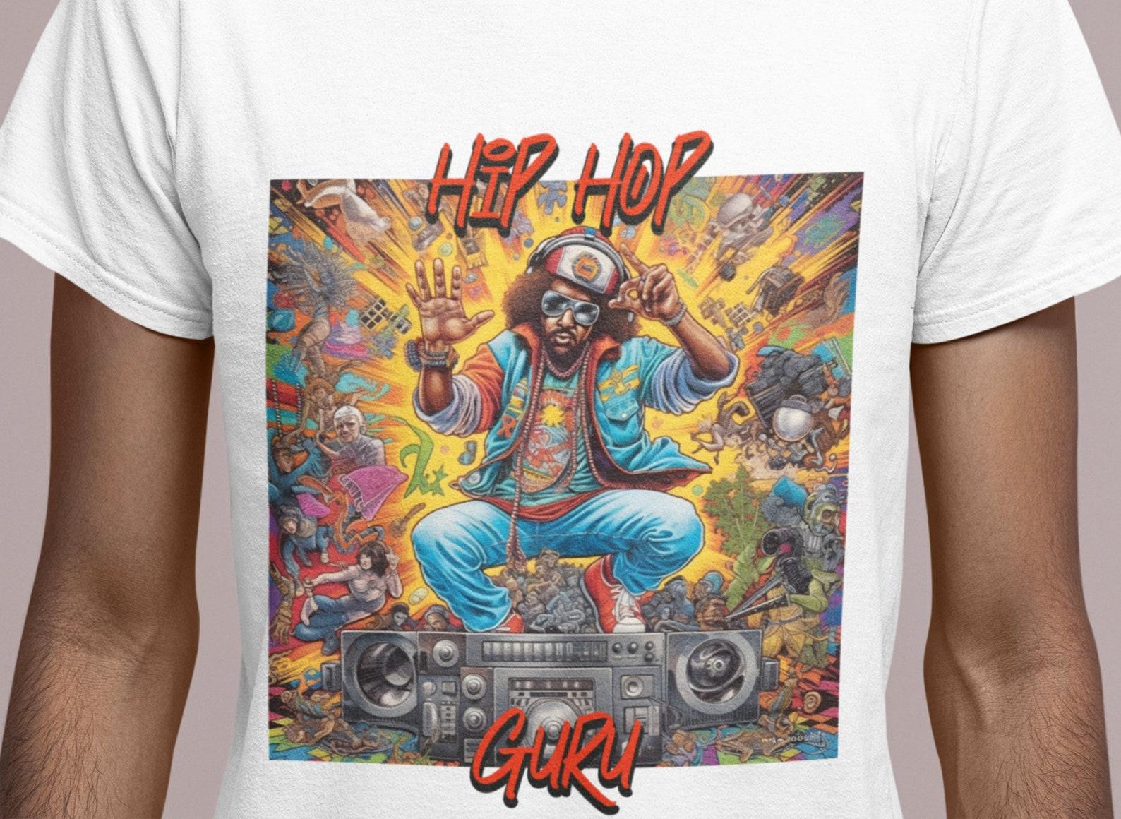 Hip Hop Guru T-Shirt: Sonic Revolution Graphic Tee L