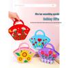 Mother's Day Bouquet Handbag DIY Sewing Kit – Fun Non-woven Fabric Gift for Kids To Make for Mom