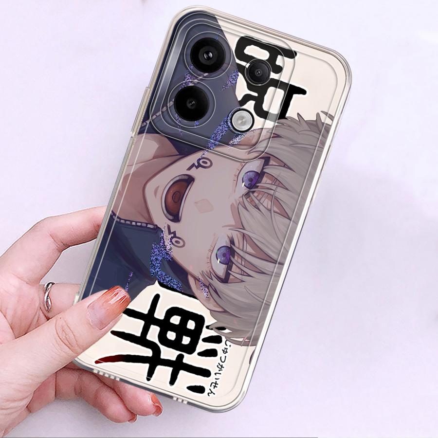 J-Jujutsus K-Kaisens Anime Soft Phone Cover Case for Xiaomi Redmi Note 14 Pro Plus 14C A4 11S 10S 13C Note 13 12S 9 10 12 11