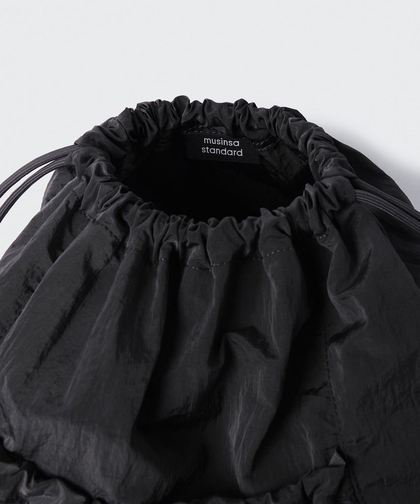 Musinsa Standard Woman Women'S Bright Mesh Pocket Gym Sack [Black]