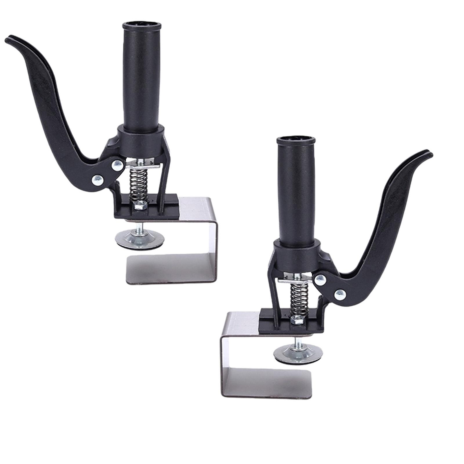 

2Pcs Furniture Cabinet Drawer Installation Fixed Clamp Metal Steel Drawer Panel Clips Woodworking Clamp Enduring