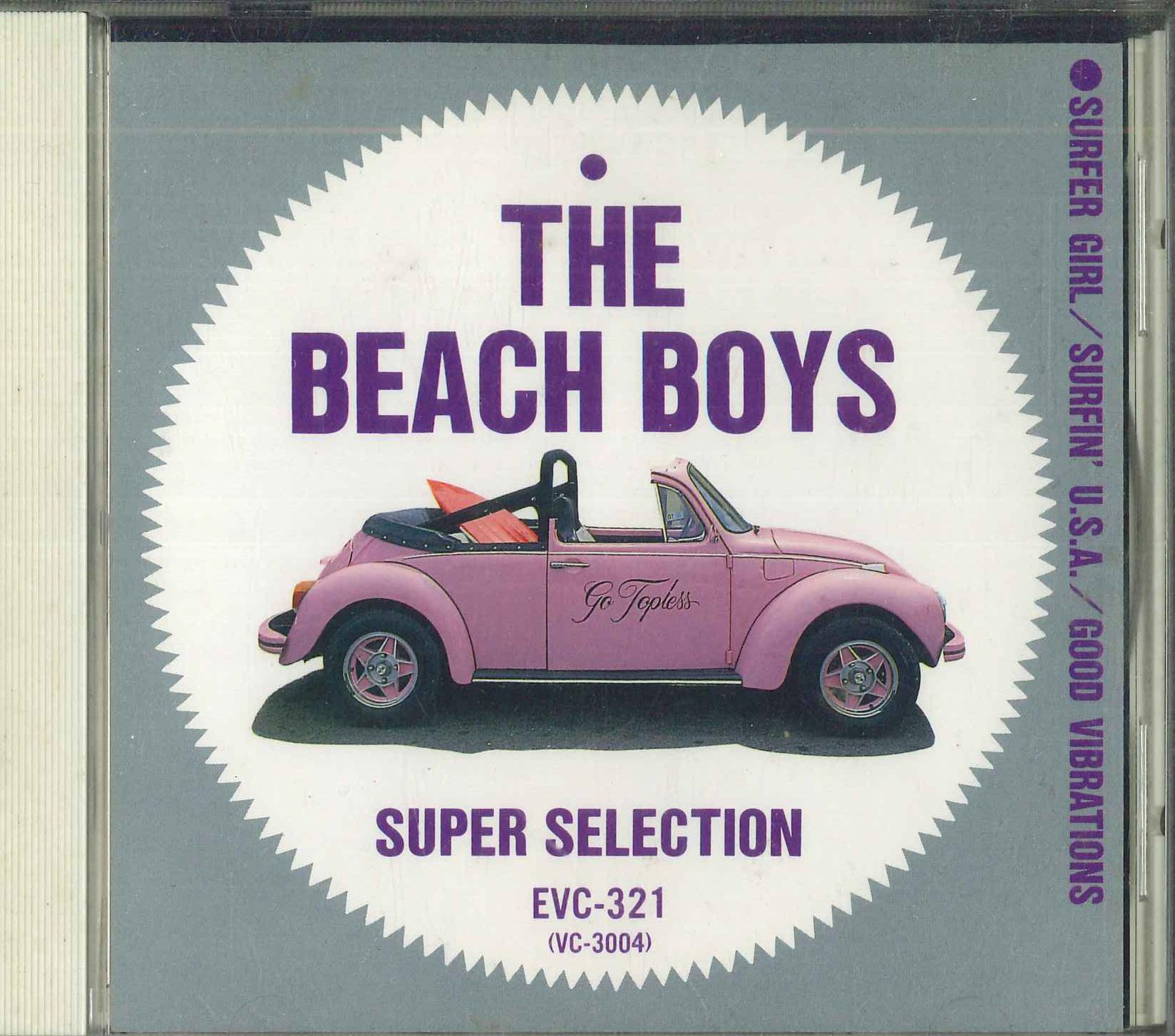 

CD BEACH BOYS - Super Selection EVC321 Echo Industry C Japan Rock Used