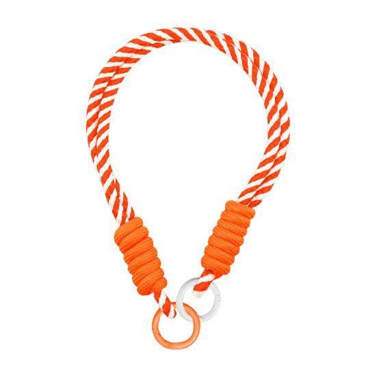 Corda Intrecciata Ciondolo Cinturino da Polso Corto con Anello di Sospensione Resistente all'Usura Leggero Cordino Portatile Accessorio per Borracce Telefoni Cellulari
