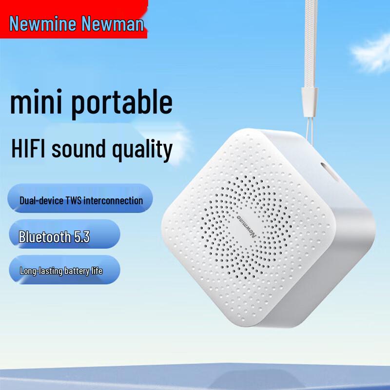 

Newmine BT520 Portable HIFI Bluetooth Speaker