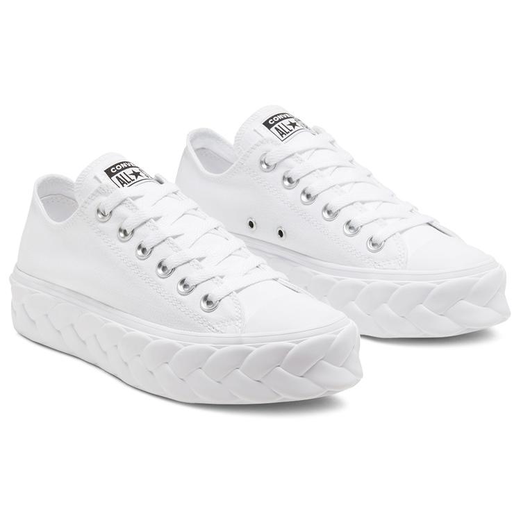 Chuck Taylor All Star Wmns Converse Basse 'Runway Cable - Bianco' Donna 568895C