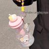 High-Temperature Resistant Tritan Plastic Cartoon Straw Cup for Women & Kids