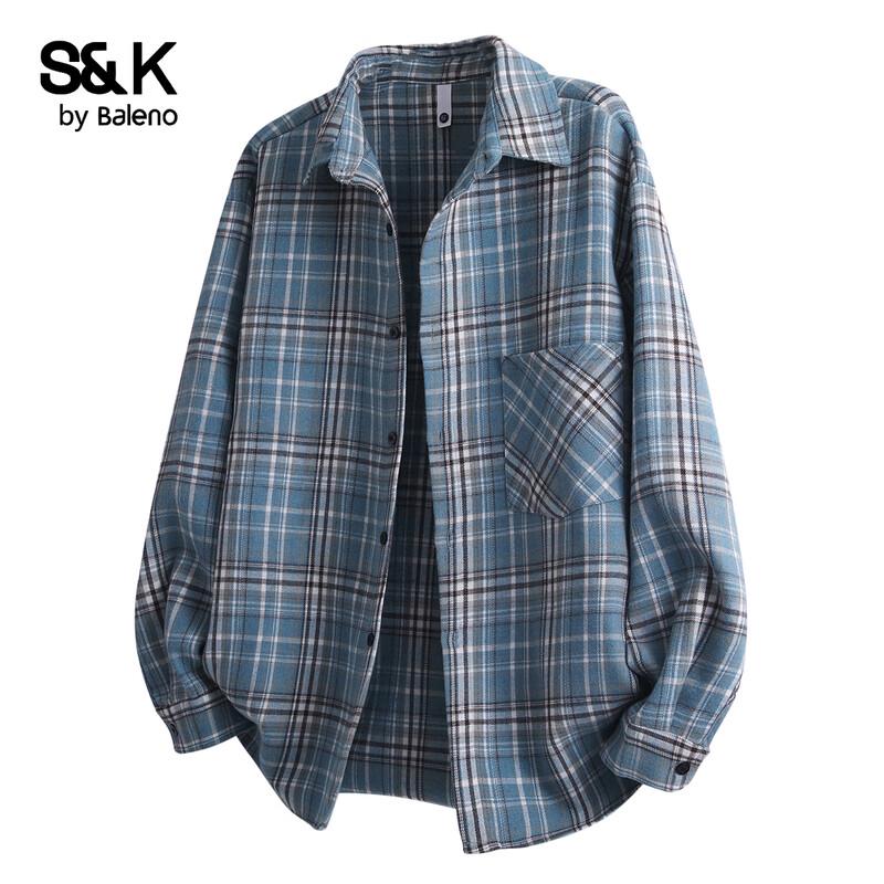 Baleno Men s S&K Series Plaid Shirt XL