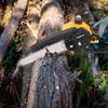 MELLWIN Perche télescopique 200cm Électrique sans balais Tronçonneuse 6 pouces Cisailles pour hautes branches Outil de jardinage pour batterie 18V 21V