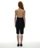 Partimento Woman Sheer Layer 2-In-1 Halter Dress_Navy
