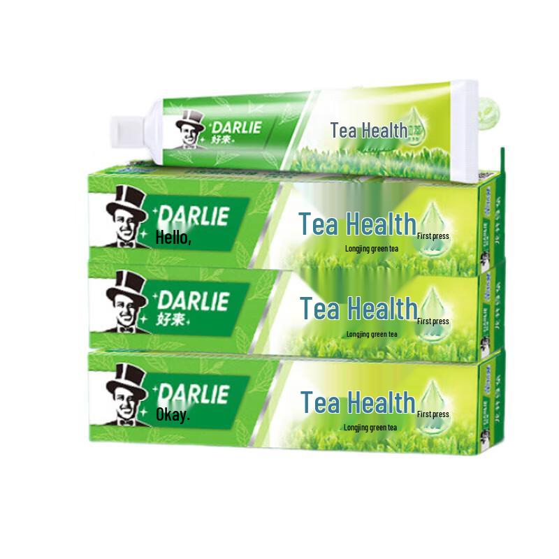 

Darlie Tea Tree Fresh Longjing Green Tea Toothpaste, 3-Pack