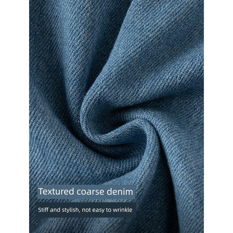 David Bella Children's Wide-Leg Pants 2026 New Girls' A-Class Denim Long Pants Baby Winter Pants Lyocell