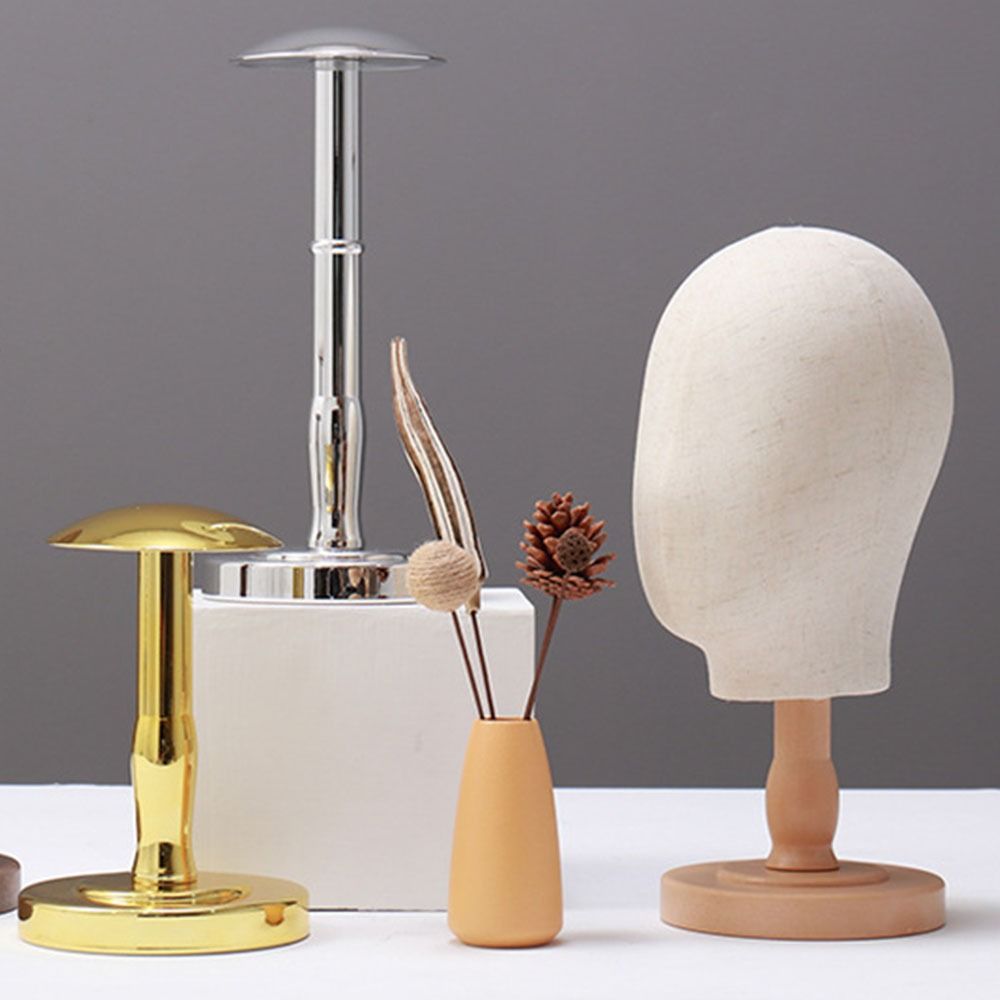 Vintage Hat Cap Display Holder 2 Size Wig Dryer Rack Minimalist Wigs Display Stands  Wig Props