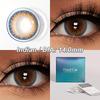FreshGo Fargede kontaktlinser Kosmetikk Blå fargelinse for øynene Naturlig skjønnhet Elever 1 par årlig myk kontaktlinse