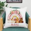 Home Decor Rainbow & Animal Personalized Cushion Covers Pattern Cushion Cover Suitable For Sofa Bedroom Car Pillow Cover