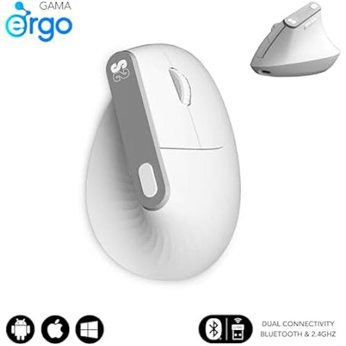 Souris D'ordinateur - SUBBLIM - Nature Vertical Ergo - Ergonomique - Silencieuse - USB Type C