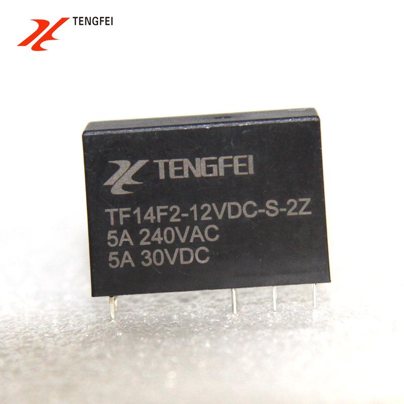 TF1020 8-Pin Relay 12V DPDT 5A, 2 NO & 2 NC.