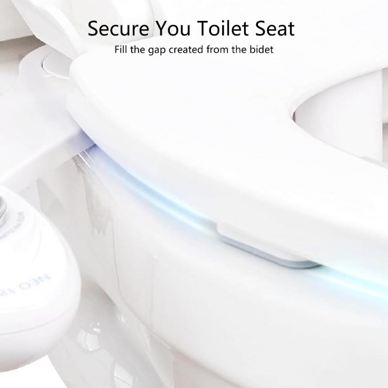 5 Bucăți Stabilizatoare Capac WC Previn Mișcările Asigură Potrivirea Îmbunătățește Siguranța Băii Pad Adeziv din Plastic pentru Montare