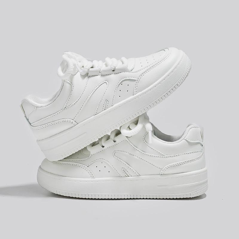 Fashion little white shoes versatile platform casual board shoes new lightweight low-top women's shoes 3