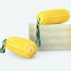 Corn Shaped Squeaky Dog Toothbrush Chew Toy Durable Teething Pet Supplies