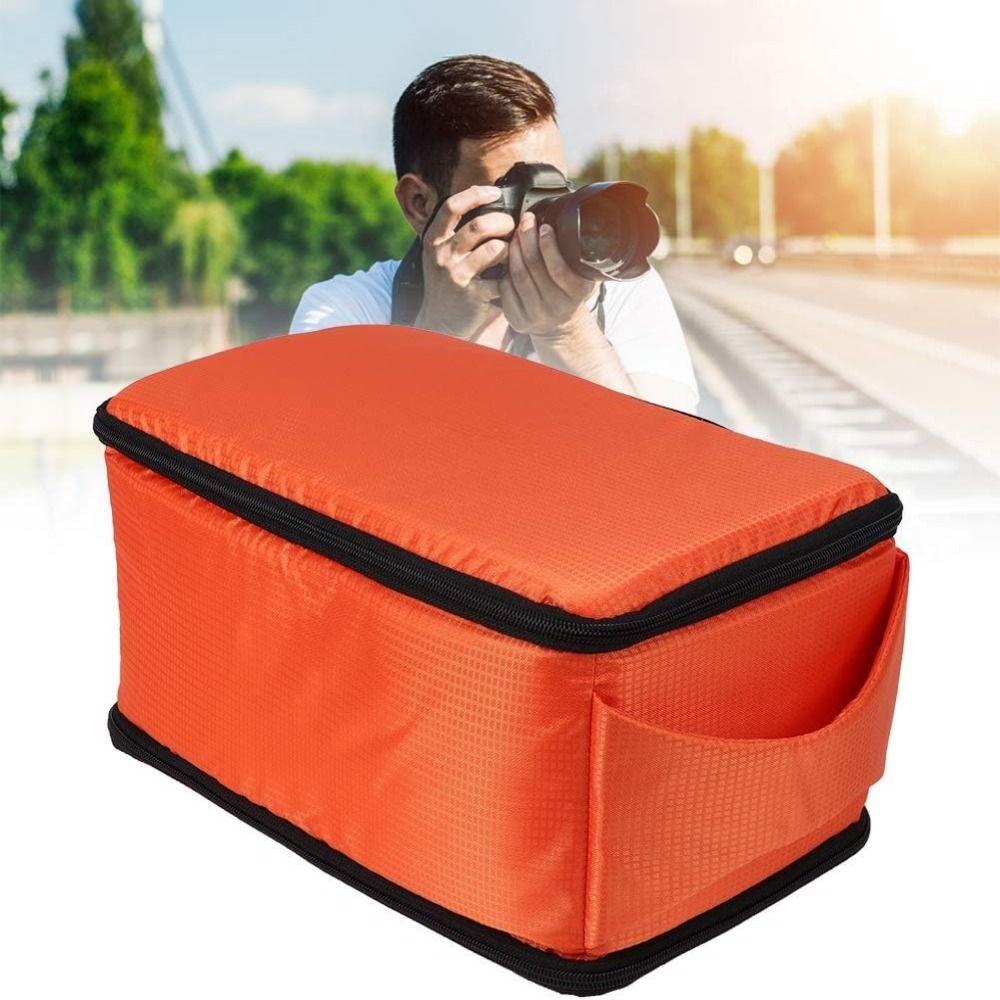 Detachable Divider SLR Camera Bag with Handle Lenses Storage Case  Camera Accessories