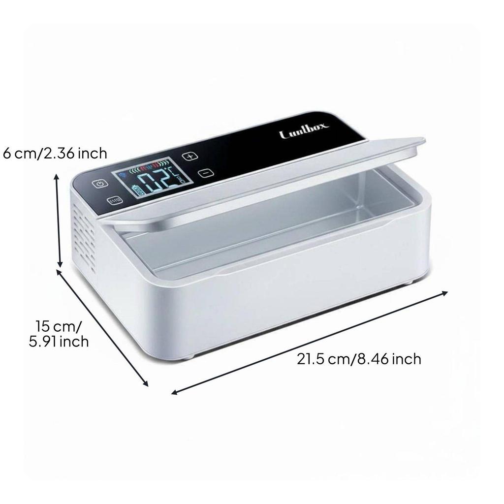 Insulin Cooler Box Car Powered Storage LCD Display for Diabetics