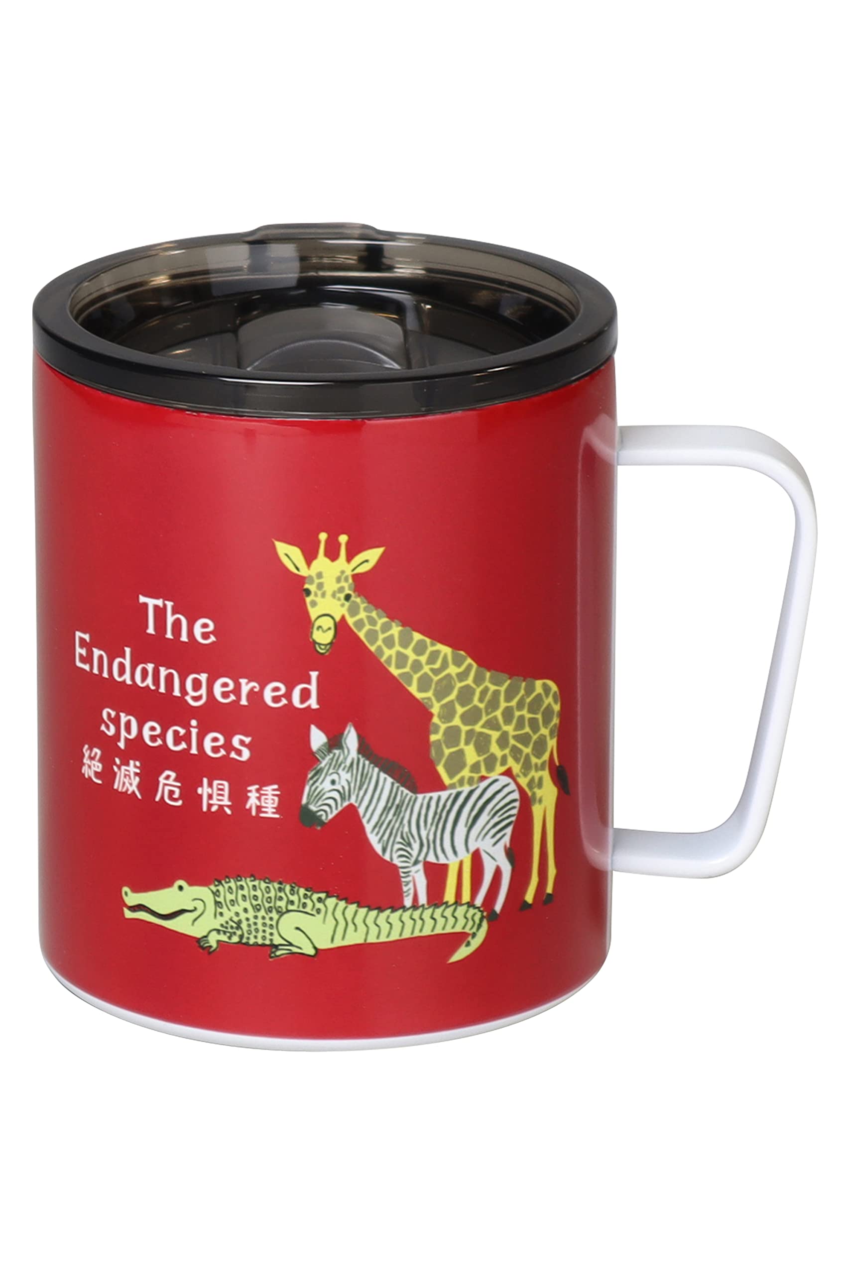 

OGURA from 25 350ml Mug with Stainless Vacuum Insulates for Hot and Cold Shinji Endangered Species Popular [Choose designs] Lid, Steel, Insulated,