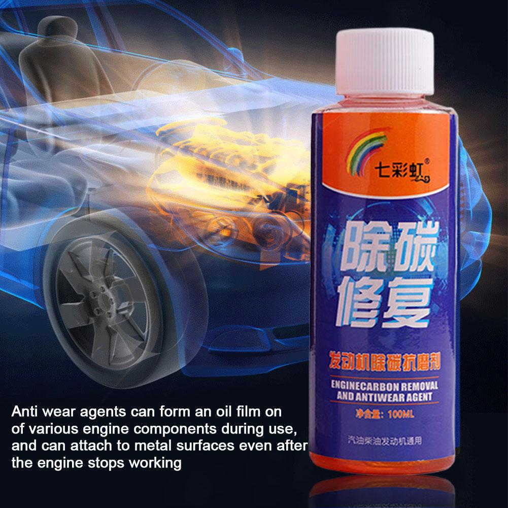 100ml Motor-Kohlentferner Reparaturmittel Hochwirksames Motorverschleißschutzmittel Motoröl Geräuschreduzierung Und Anti-Rüttel